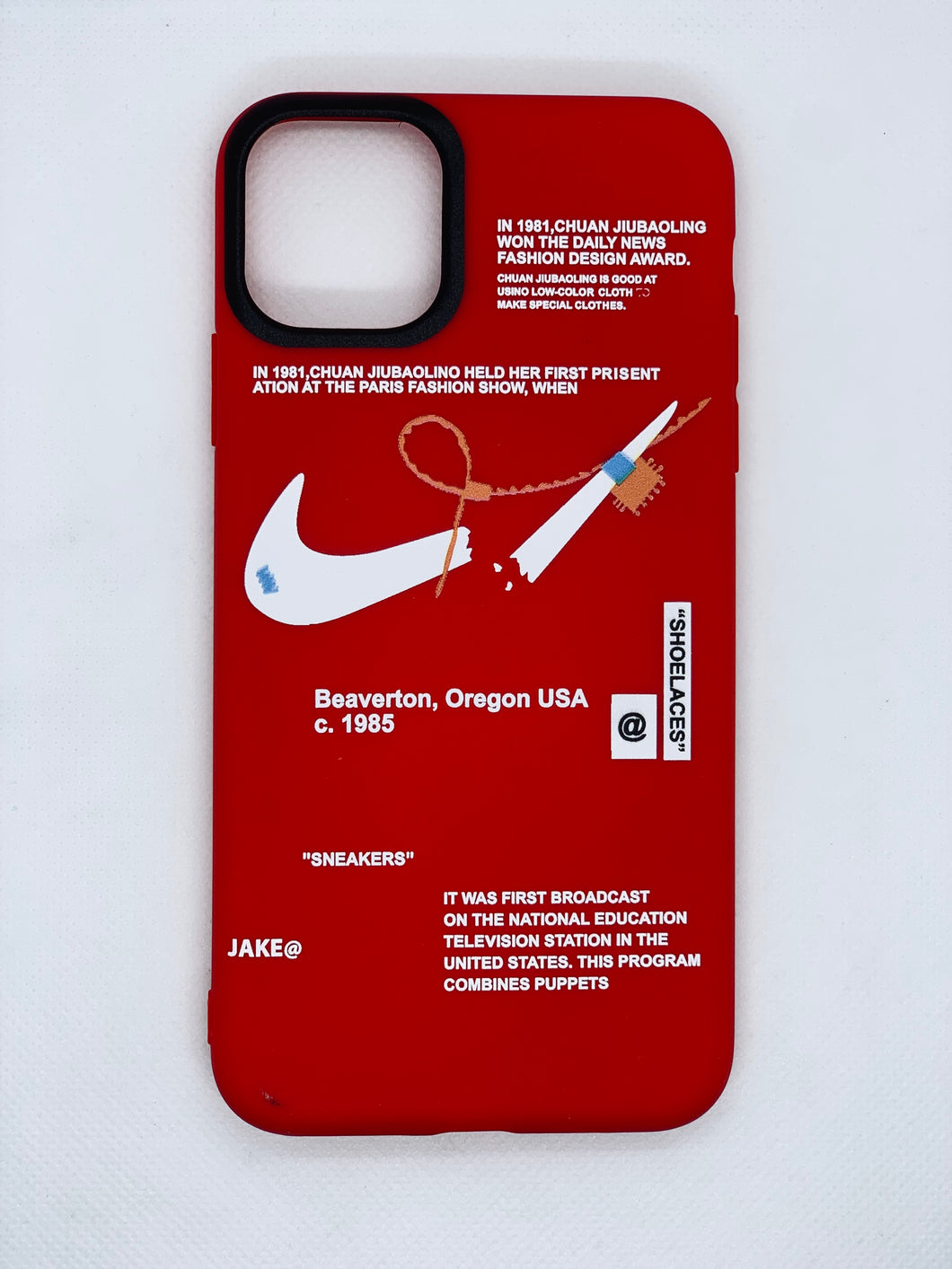 Off-White phone case (Red)